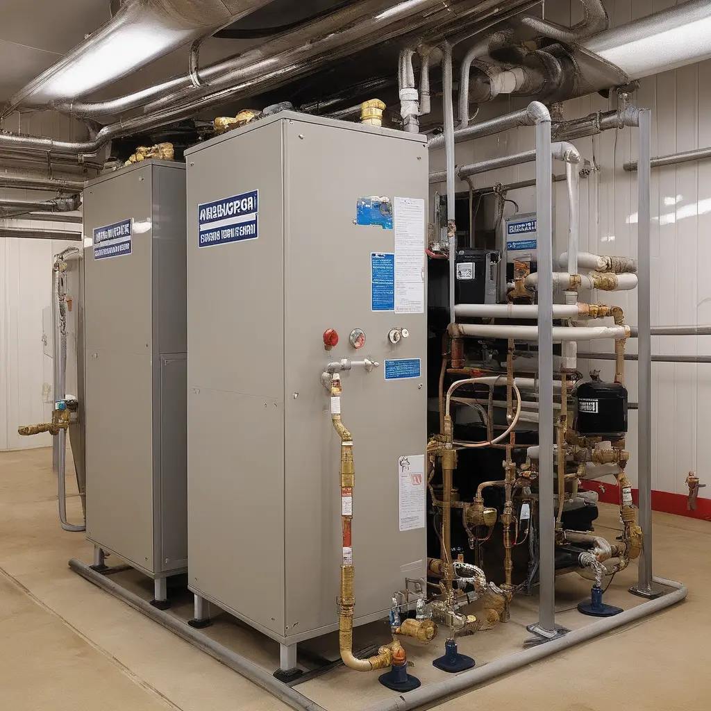 pressurised gas suppresion system